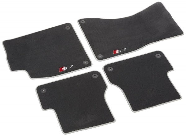 VAG OEM stoffmatter til Audi A7 Sportback 4G – svart stoff