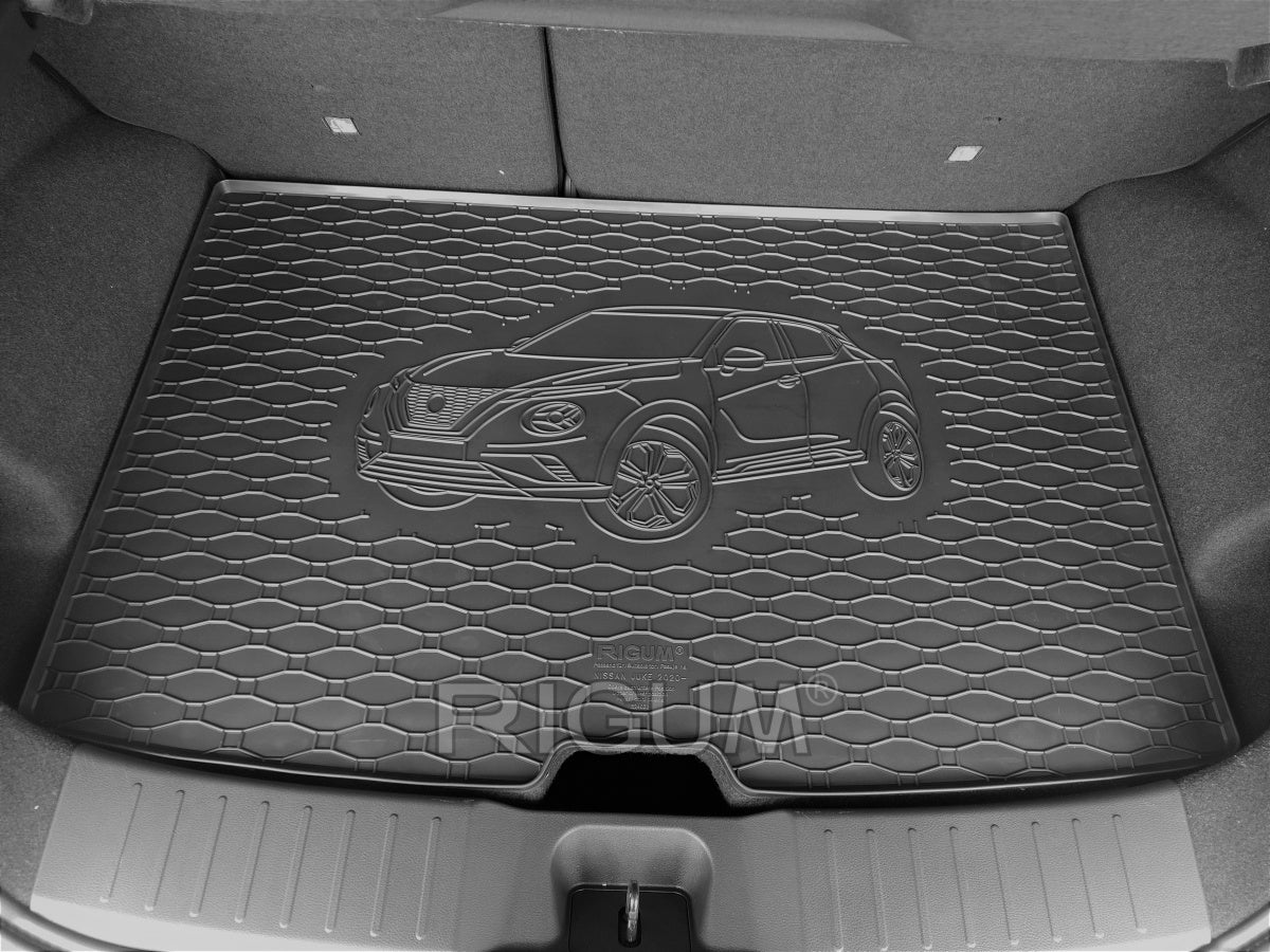 Rigum bagasjeromsmatte til Nissan Juke – 10 mm sidekant