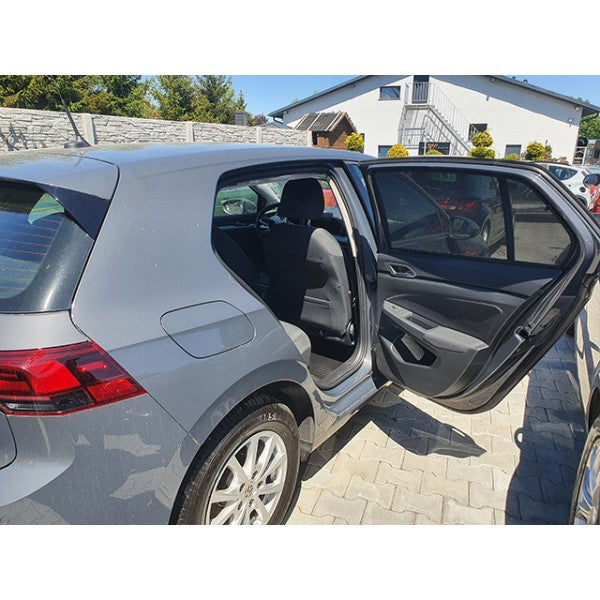 Solskjerm Vw Golf VIII (2019-) (4 stk) - sett bakfra