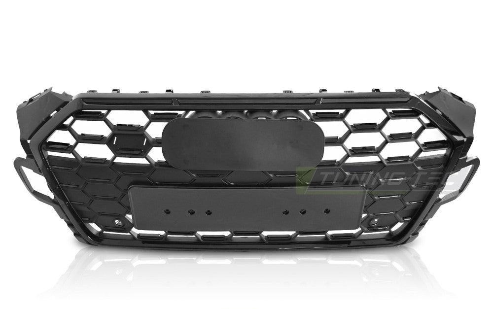 Audi A5 F5 – grill, sort høyglans (PDC)