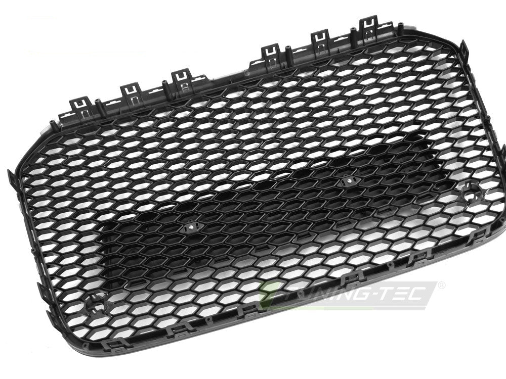 Audi A6 C7 frontgrill, blank svart