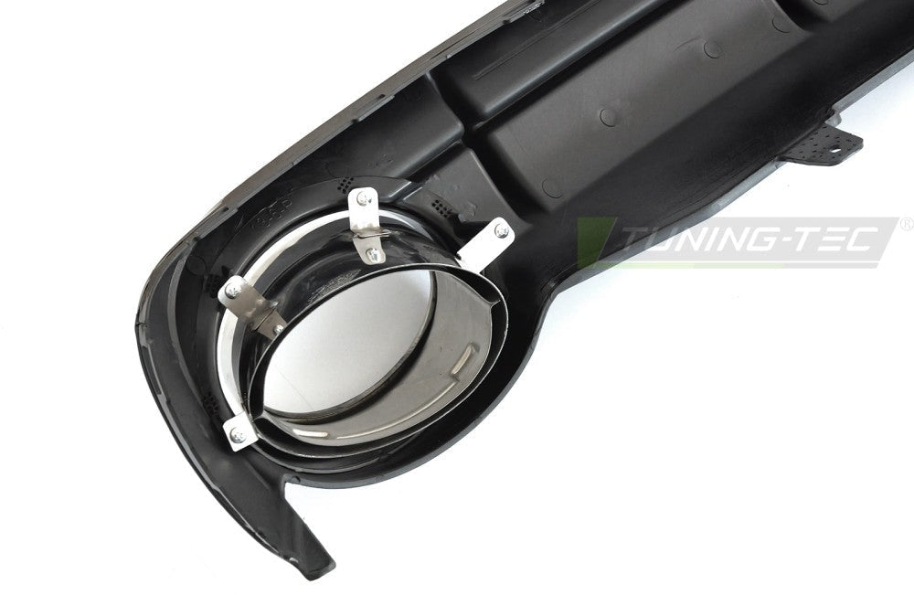 Audi A6 C7 bakdiffusor høyglans svart