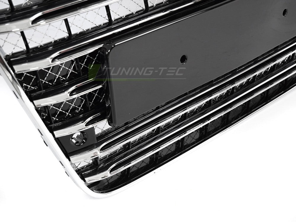 Audi A8 D4 sport svart/krom PDC