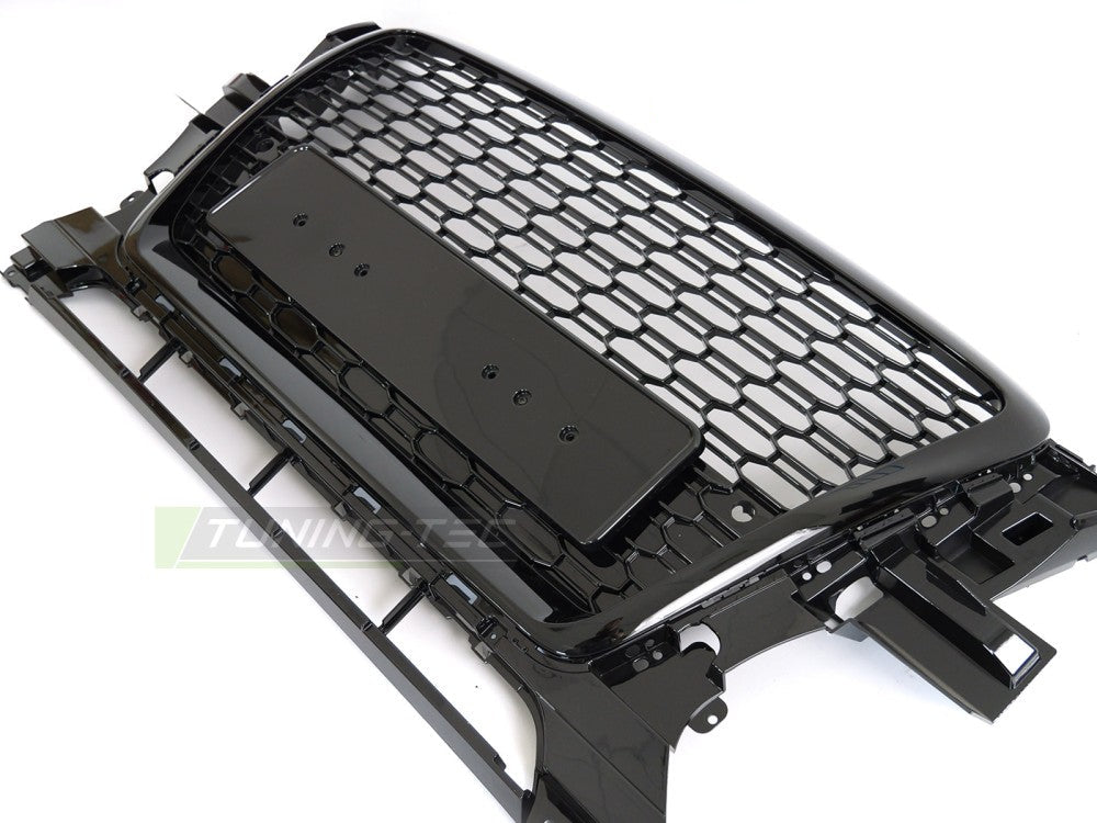 Audi Q5 8R frontgrill blank svart (PDC)