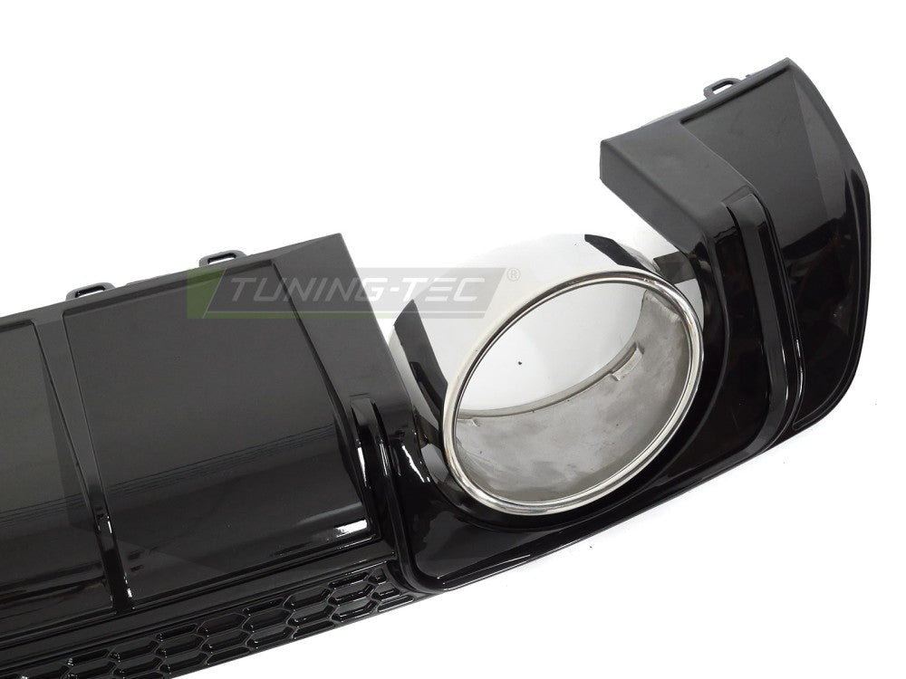 Audi TT 8S Glossy Black bakdiffusor