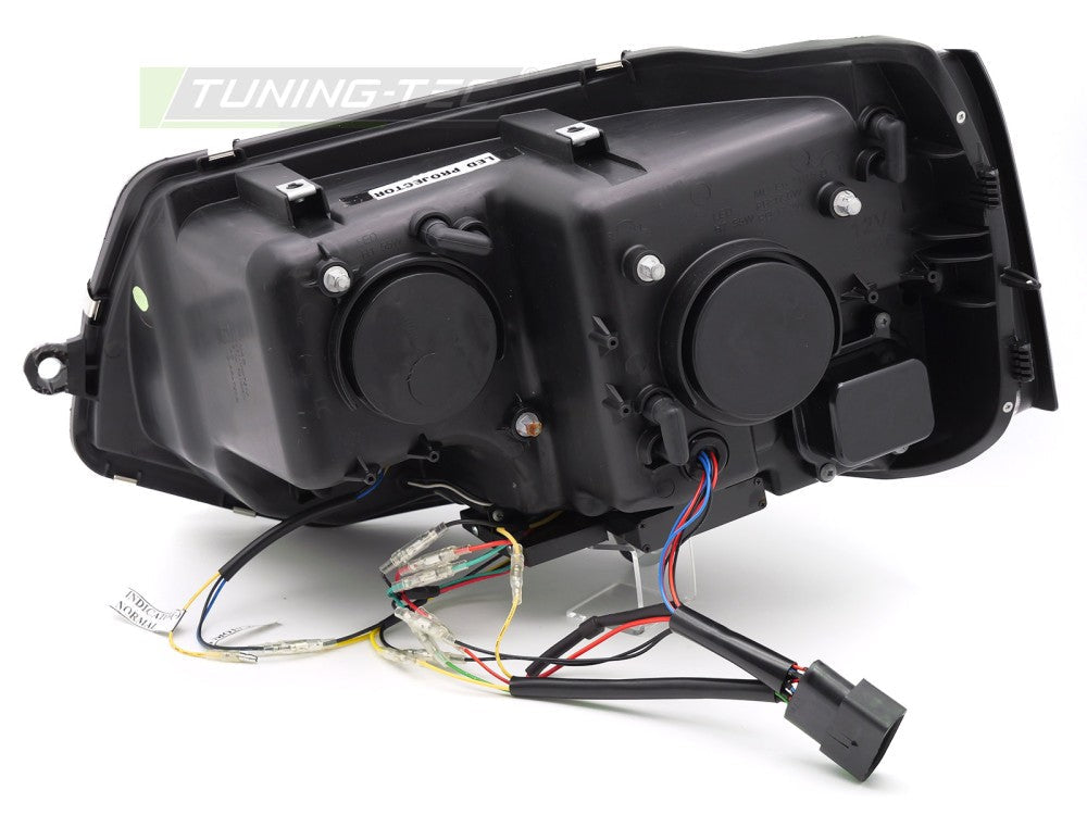 Tuning-Tec VW T5 10–15 svarte frontlykter
