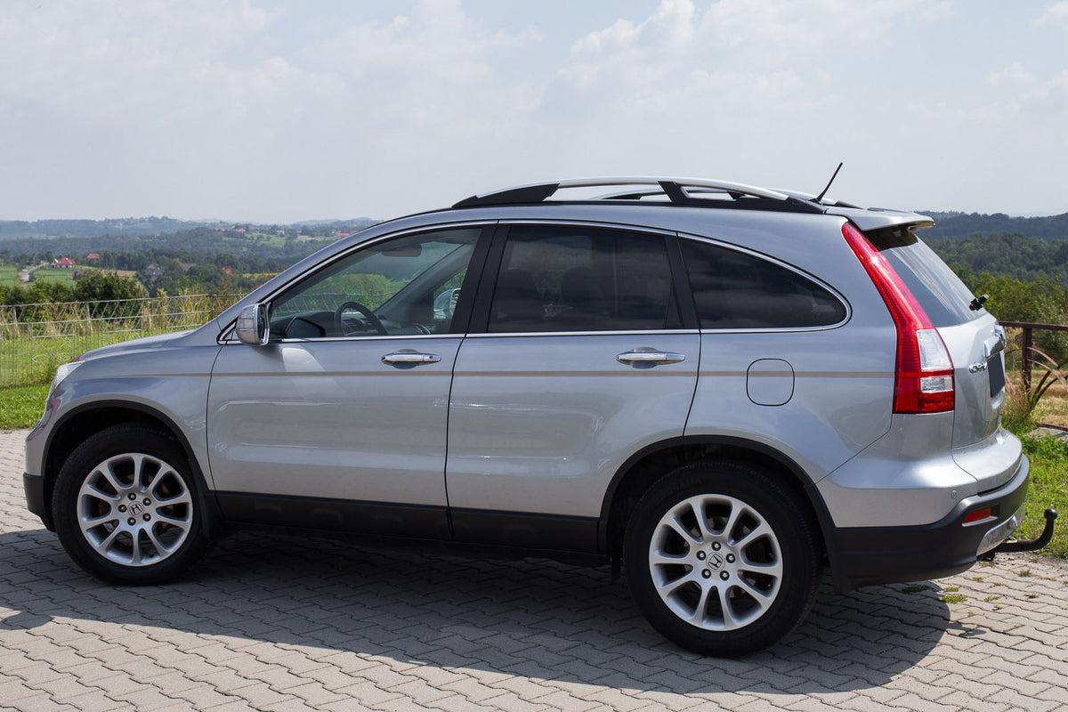 Takrails Ventshield til Honda CR-V III 2006-2012 i aluminium og ABS