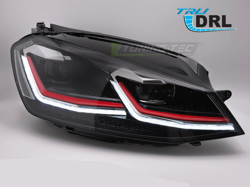 Volkswagen Golf 7 – full LED, rød linje DRL