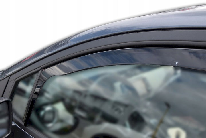 Vindavviser Nissan MICRA K 14 5-dørs 2017→ sett 2 stk. – PMMA Plexi - detaljer