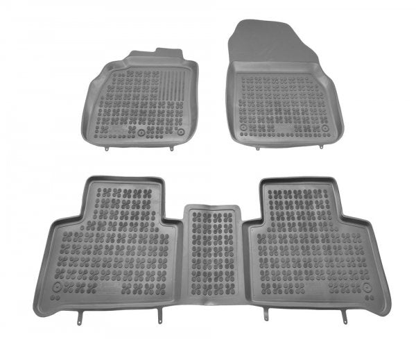 Rezaw-Plast gulvmatter til Renault SCENIC II, III / GRAND SCENIC II, III – gummi og høykant