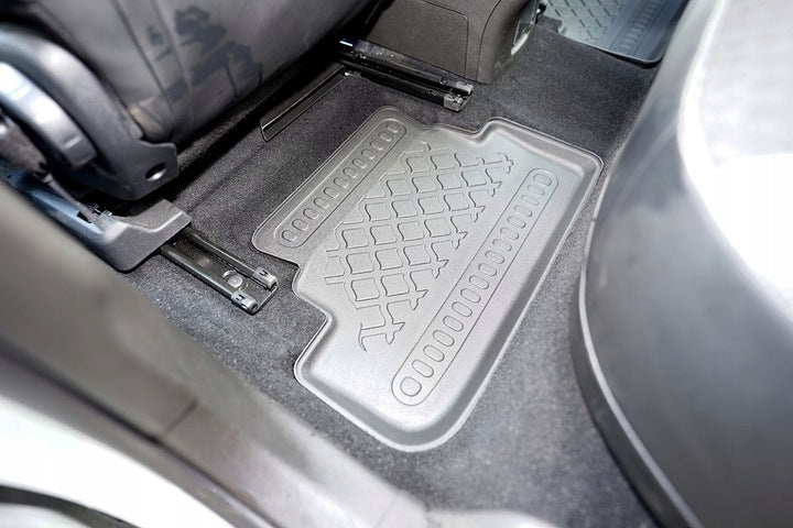 Gulvmatter Opel Grandland X Hybrid (2019-) – TPE antiskli luktfrie gummi - sett bakfra
