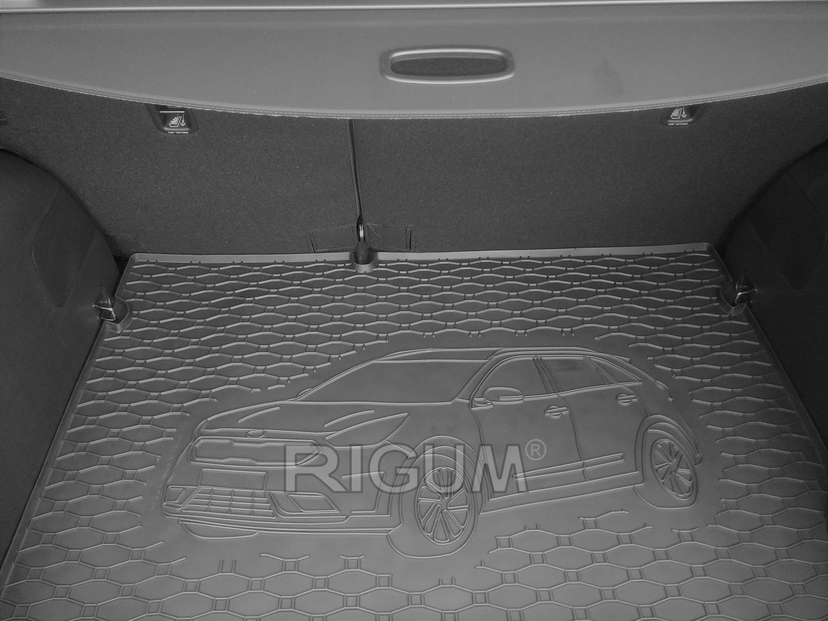 Rigum bagasjeromsmatte til Kia Niro I – 10 mm kant