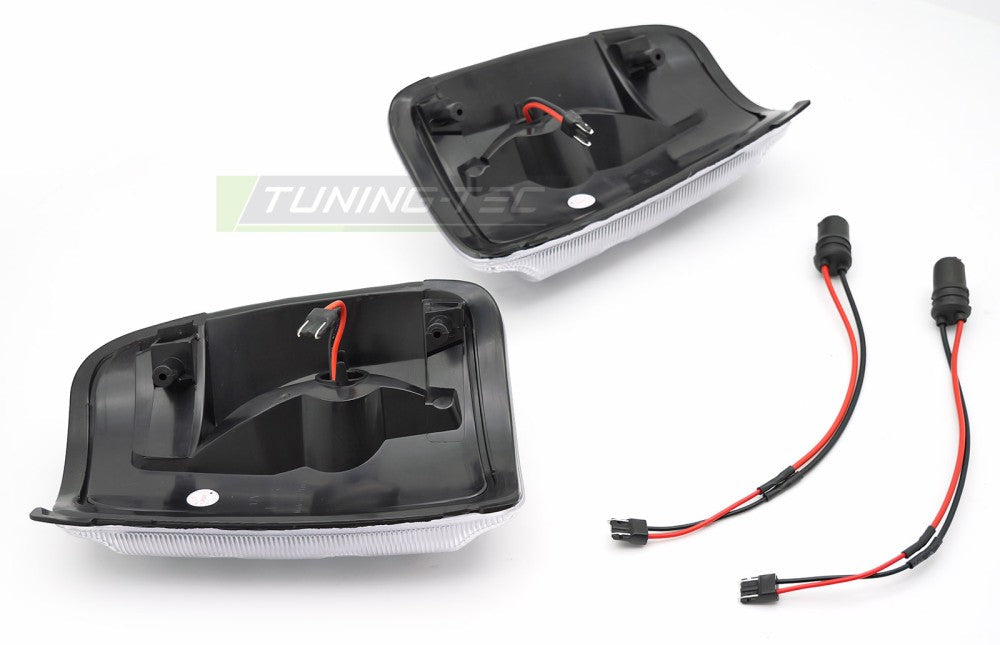 Ford Transit 2013- hvit LED sekvens speilblinklys