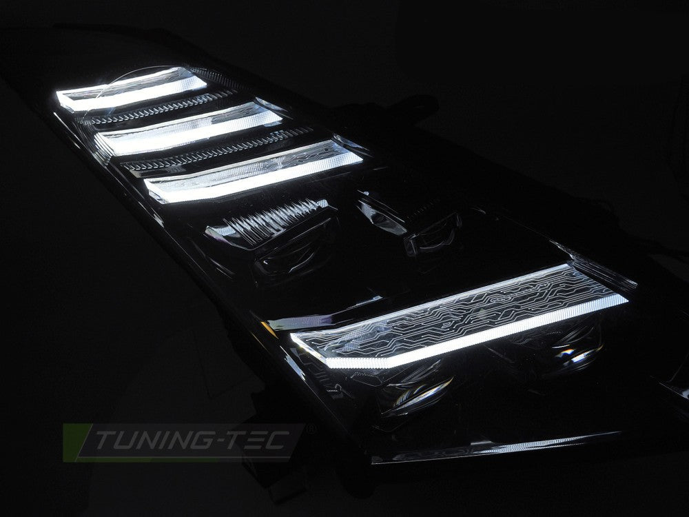 Nissan GT‑R Full LED frontlykter SEQ DRL