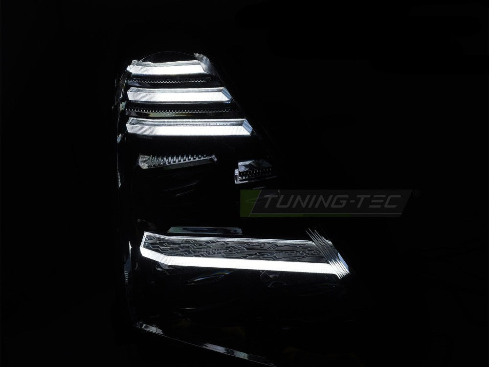 Nissan GT‑R Full LED frontlykter SEQ DRL