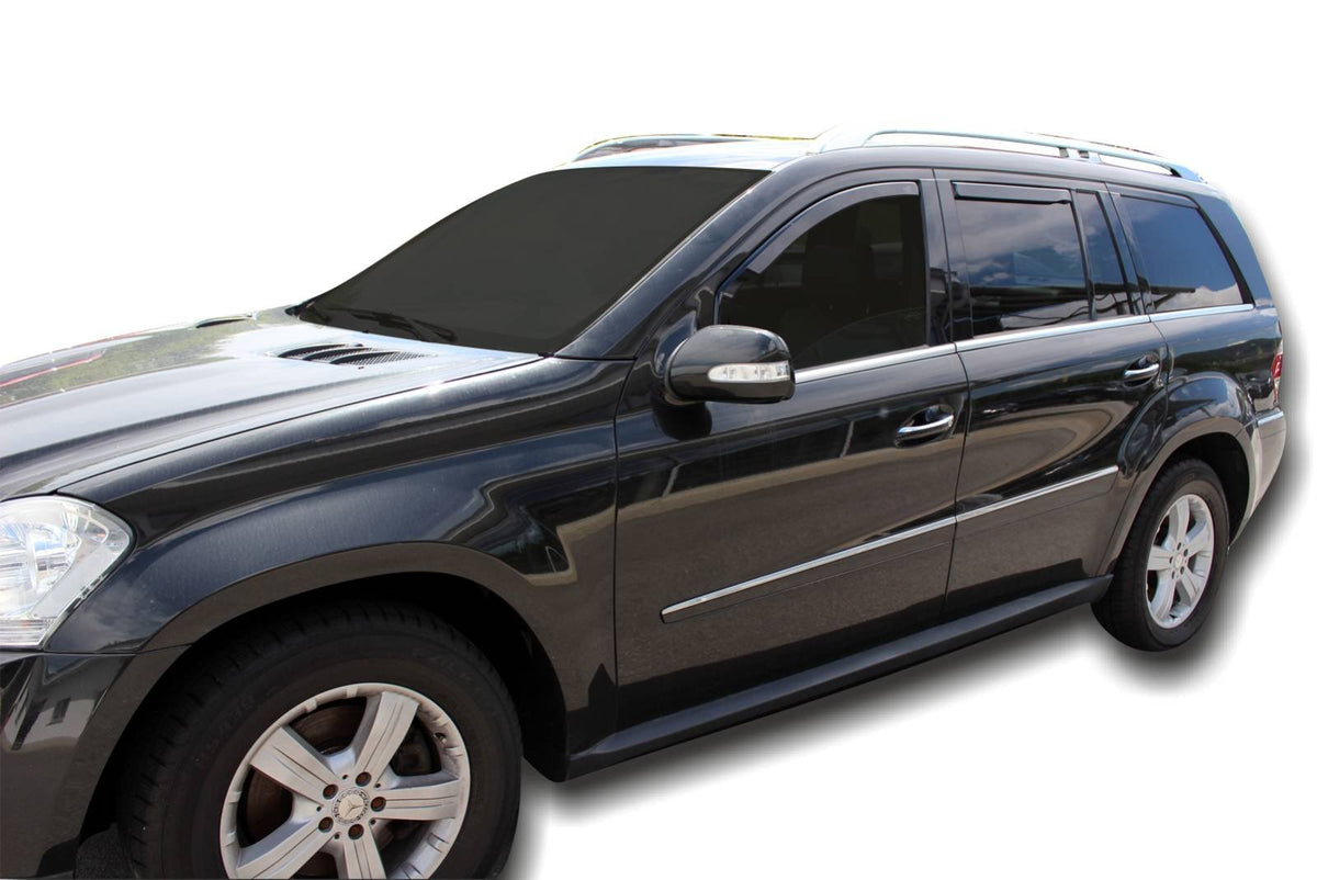 Heko vindavviser til Mercedes GL (X164) – PMMA Plexi materiale