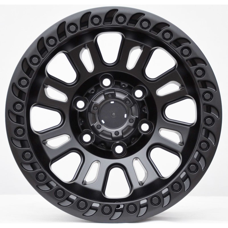 Felger 6x139,7 15x8 ET0 110,1 matt svart