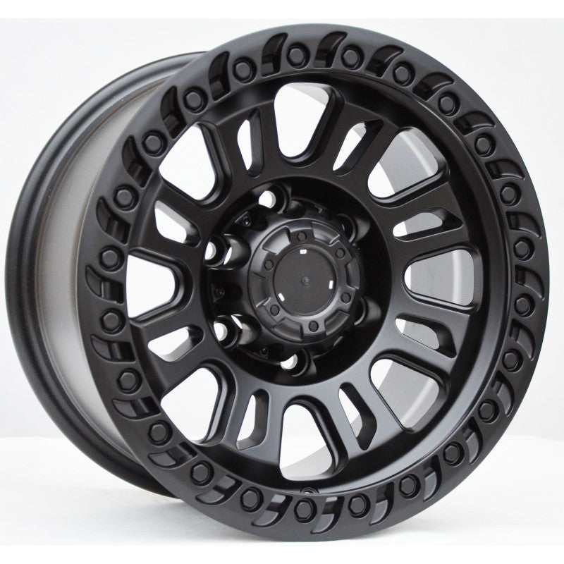 Felger 6x139,7 15x8 ET0 110,1 matt svart