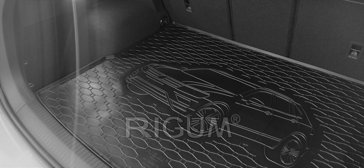 Bagasjeromsmatte Vw Tiguan / øvre (2016-) – Luktfrie Gummi - detaljer