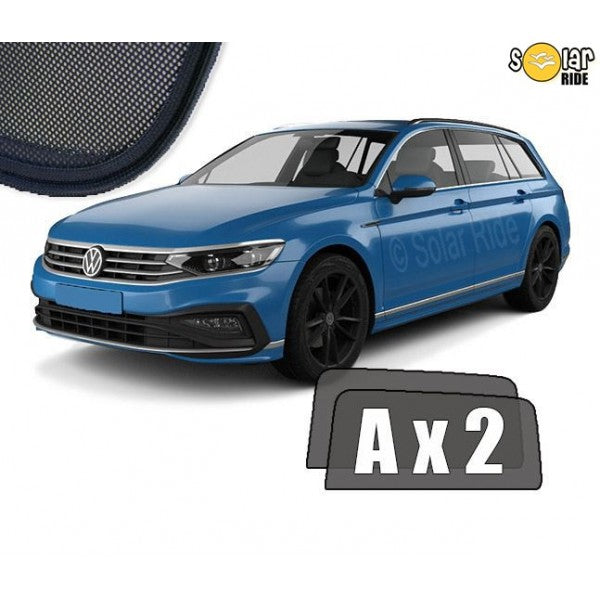 Sr solskjerm i akryl til Vw Passat B8 Variant, enkel montering og beskyttelse mot regn