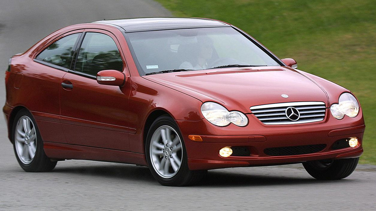 Heko vindavviser til Mercedes C-Klasse CL203 3-dørs – PMMA Plexi røykfarget