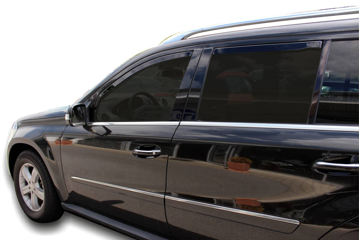 Vindavviser Mercedes GL (X164) (2006-2012) – PMMA Plexi - detaljer