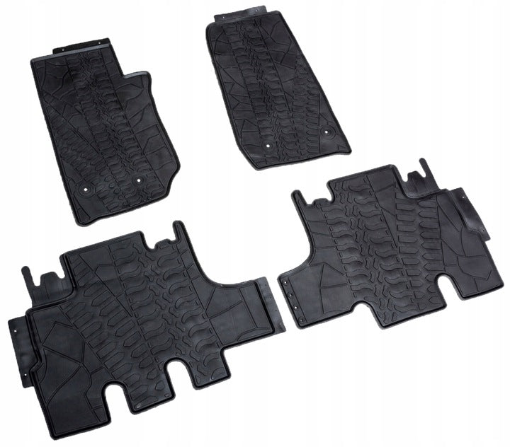Noname gulvmatter til Jeep Wrangler JK – TPE-gummi
