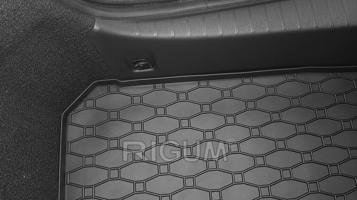 Rigum bagasjeromsmatte til Peugeot 208 I – 10 mm kanthøyde