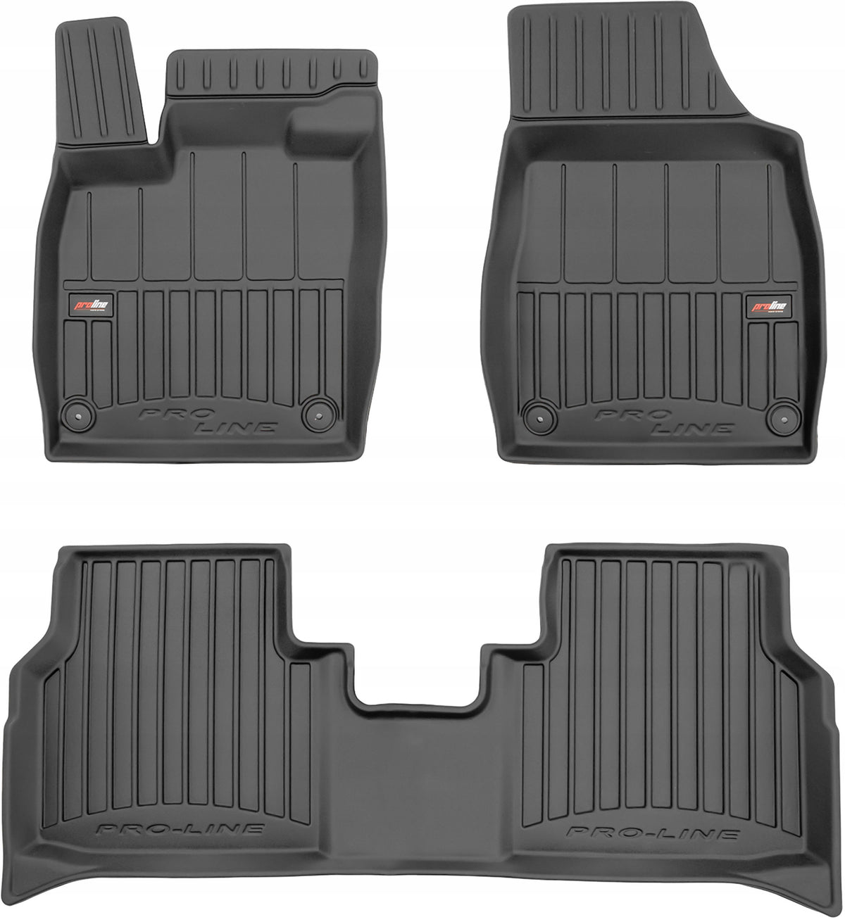 Frogum 3D Premium gulvmatter i TPE til Skoda Elroq 2024 – vanntett og formstøpt med 60 mm høy oppkant