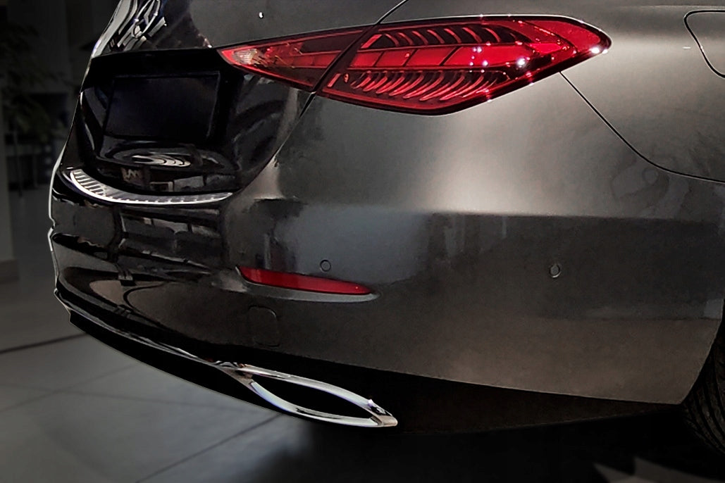 Bakfangerbeskytter Mercedes C-Class V (W206) (2021-) – Rustfritt stål - nærbilde
