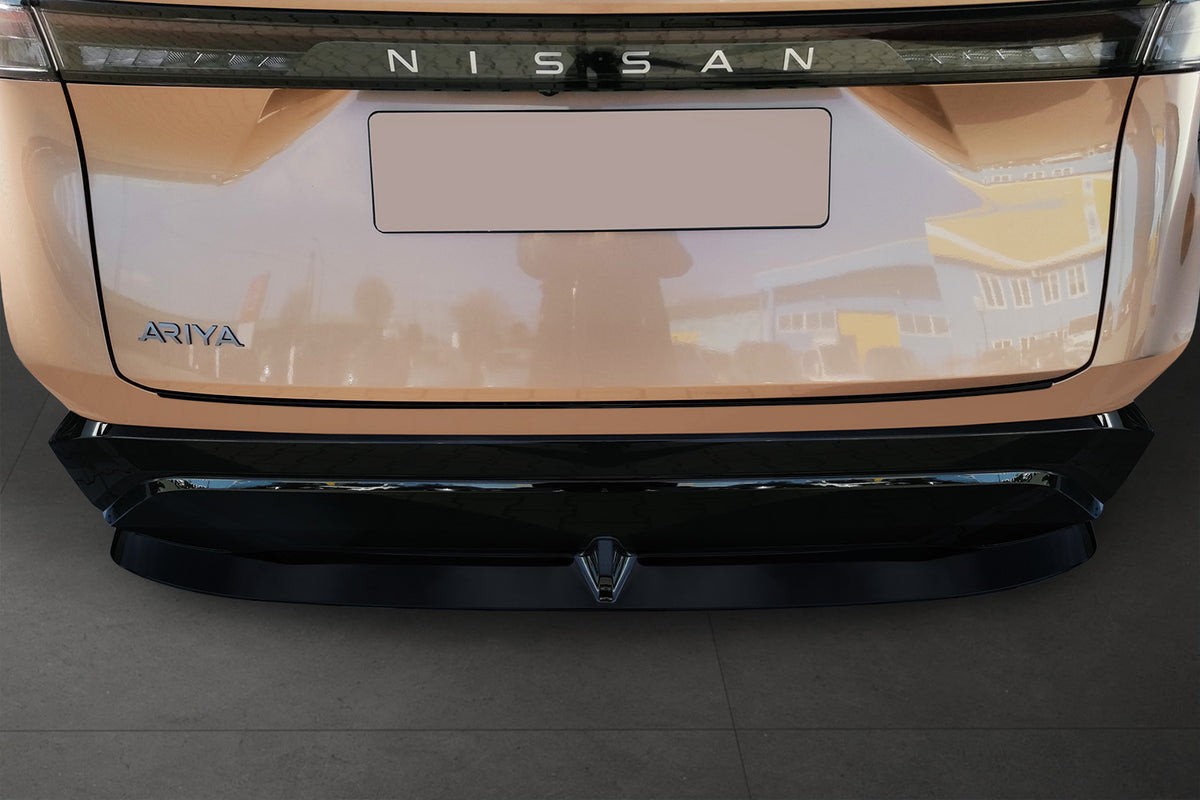 Bakfangerbeskytter Nissan Ariya / Black Edition (2022-) – Rustfritt stål - detaljer