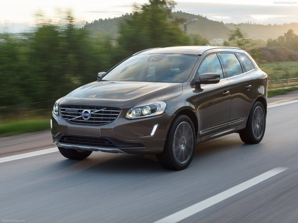 Stigtrinn fra Ventshield til Volvo XC60 I Facelift 2013-2017 i aluminium og svart/sølv