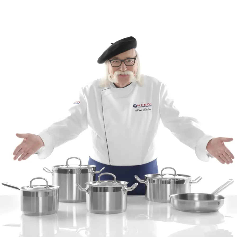 9-dels Kurt Scheller Edition Kokekarsett - Hendi 839232