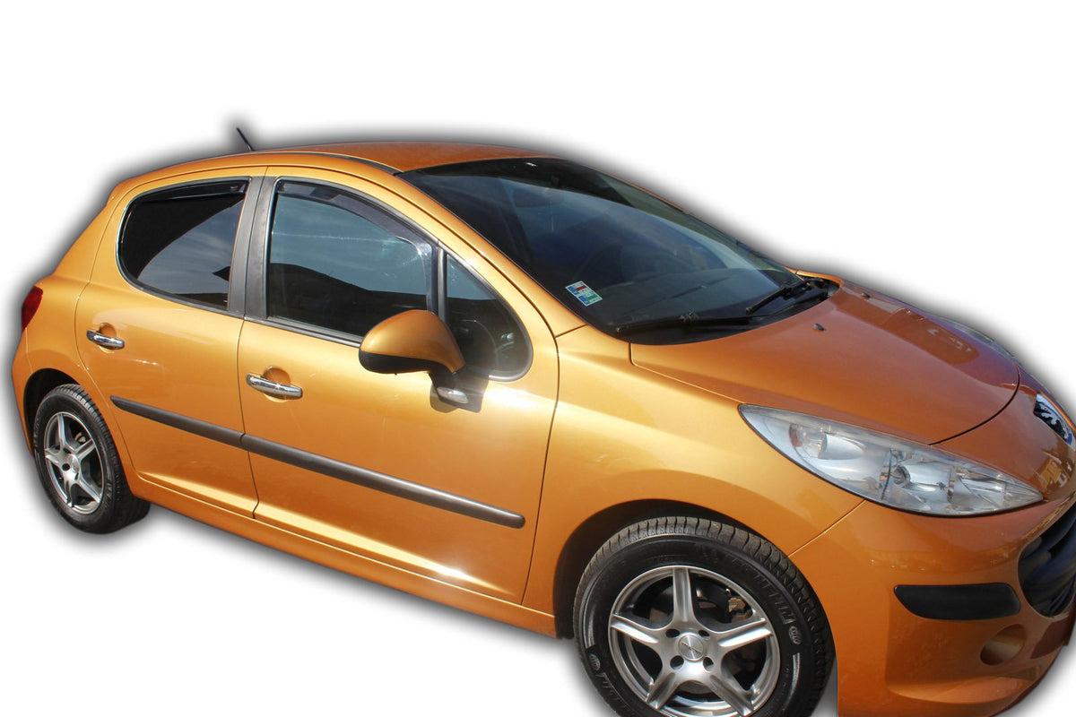 Heko vindavviser til Peugeot 207 5-dørs – PMMA Plexi materiale