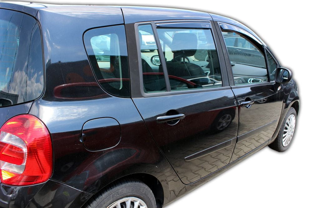 Vindavviser Renault MODUS 5-dørs (2004-2012) – PMMA Plexi - nærbilde