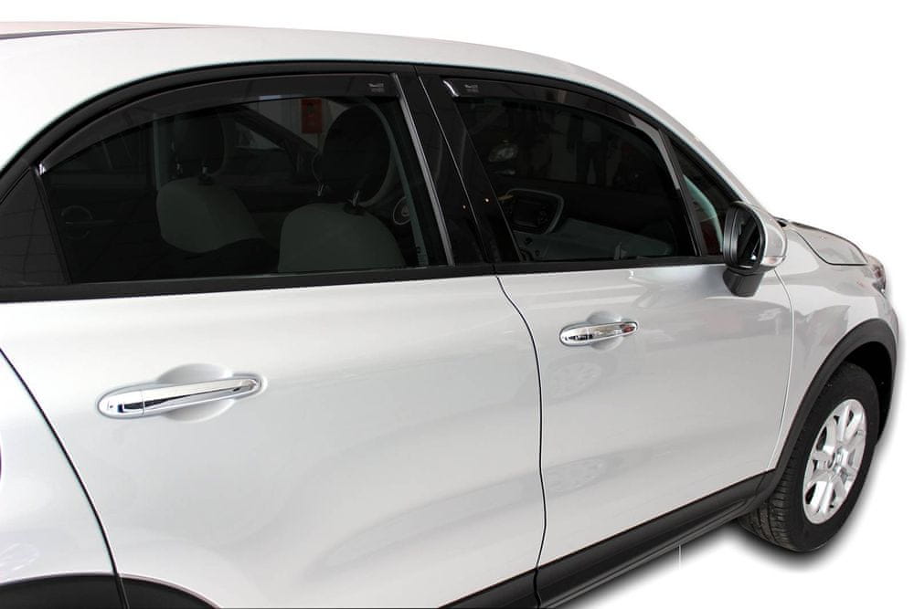Vindavviser Fiat 500X (2014-2024) – PMMA Plexi - detaljer