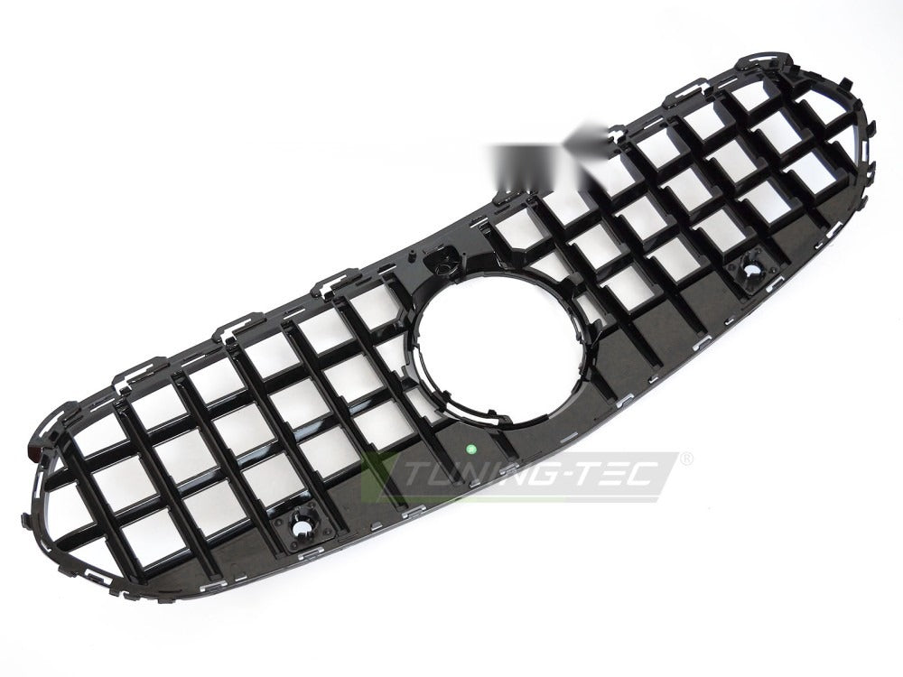 Grill Mercedes C-Klasse W206/S206 21- sort med festedetaljer.