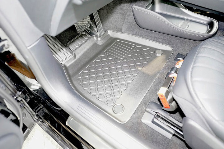 Gulvmatter Mercedes EQS (V297) (2021-) – TPE - sett forfra