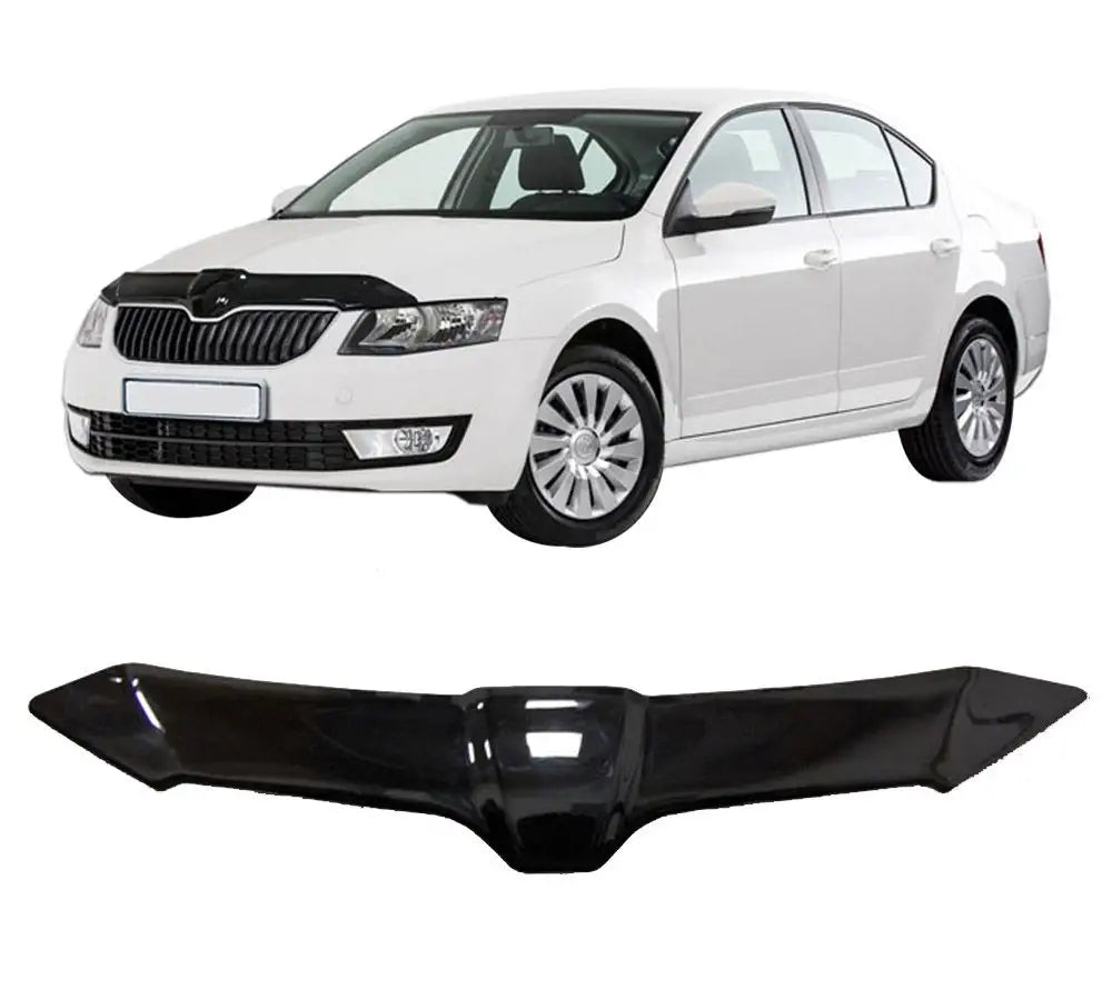 Scoutt panserbeskytter i akryl til Skoda Octavia III stasjonsvogn 2012-2017, svart gloss, steinsprutbeskyttelse
