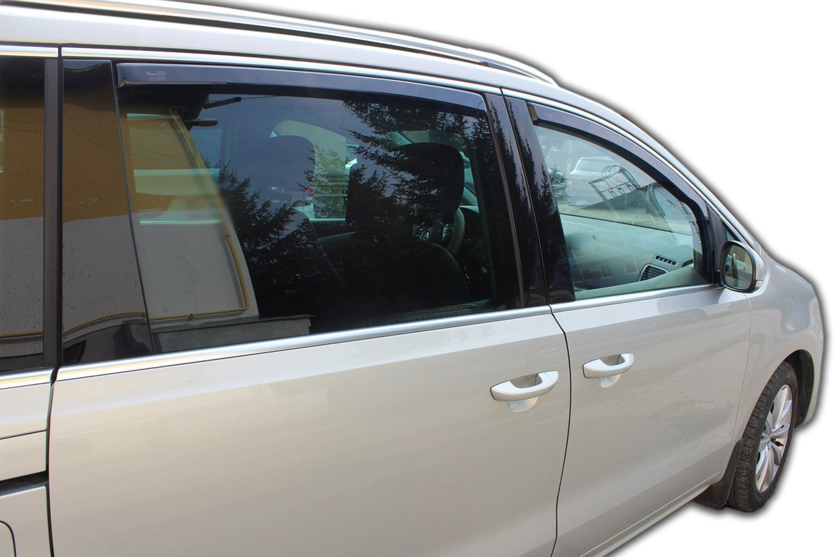 Vindavviser Vw Sharan II (2010-2022) – PMMA Plexi - nærbilde