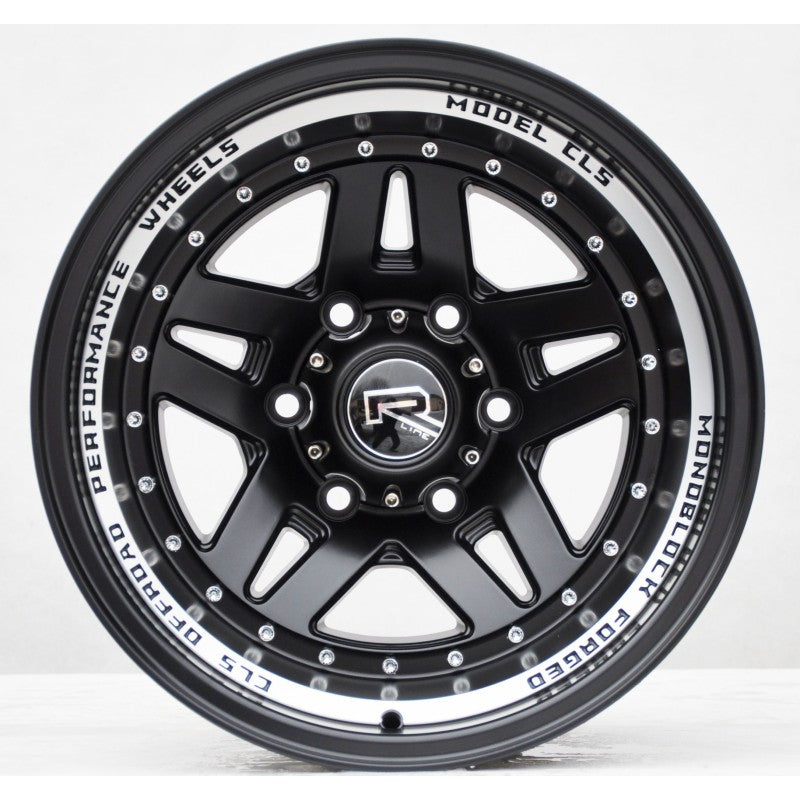 Felger 6x139,7 16x8,5 ET-27 110,1 svart matt