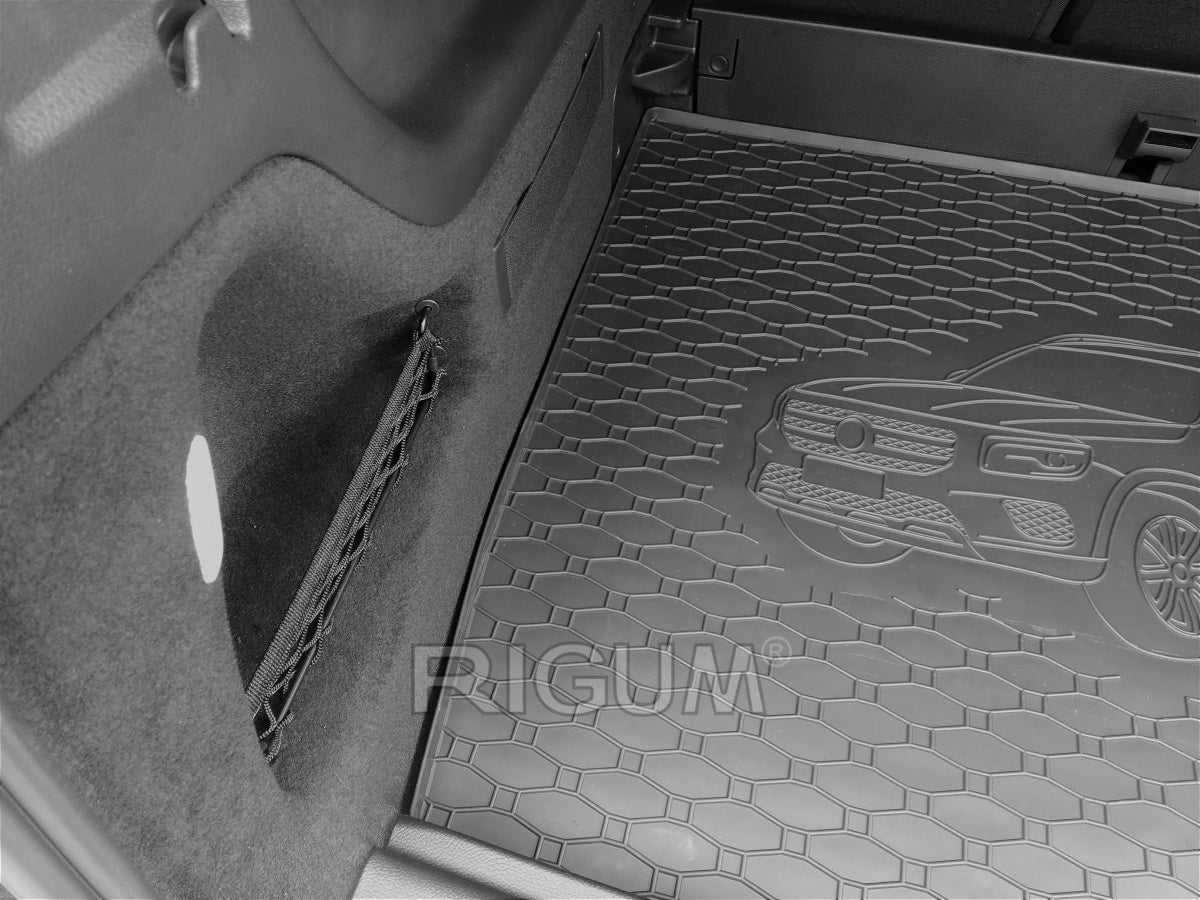 Bagasjeromsmatte Mercedes GLB (X247) / EQB (X243) (2019-2026) – Luktfrie Gummi - detaljer