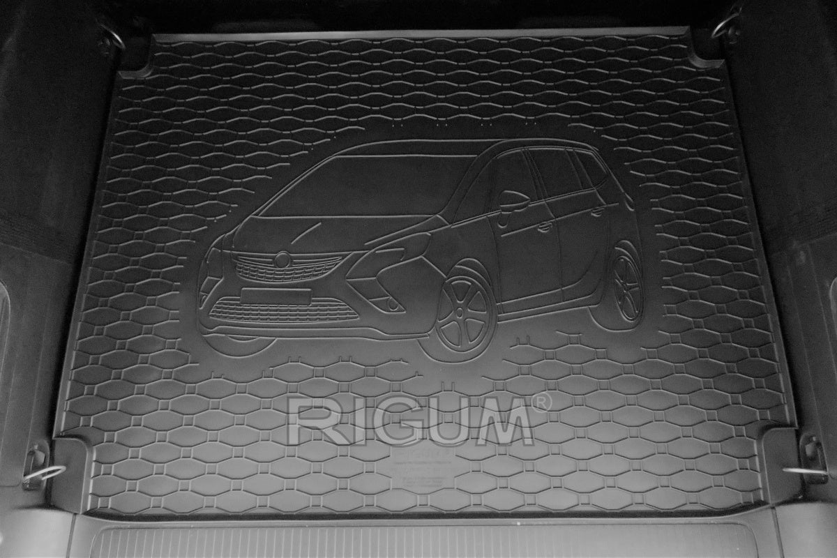 Rigum bagasjeromsmatte til Opel Zafira C – 10 mm sidekant