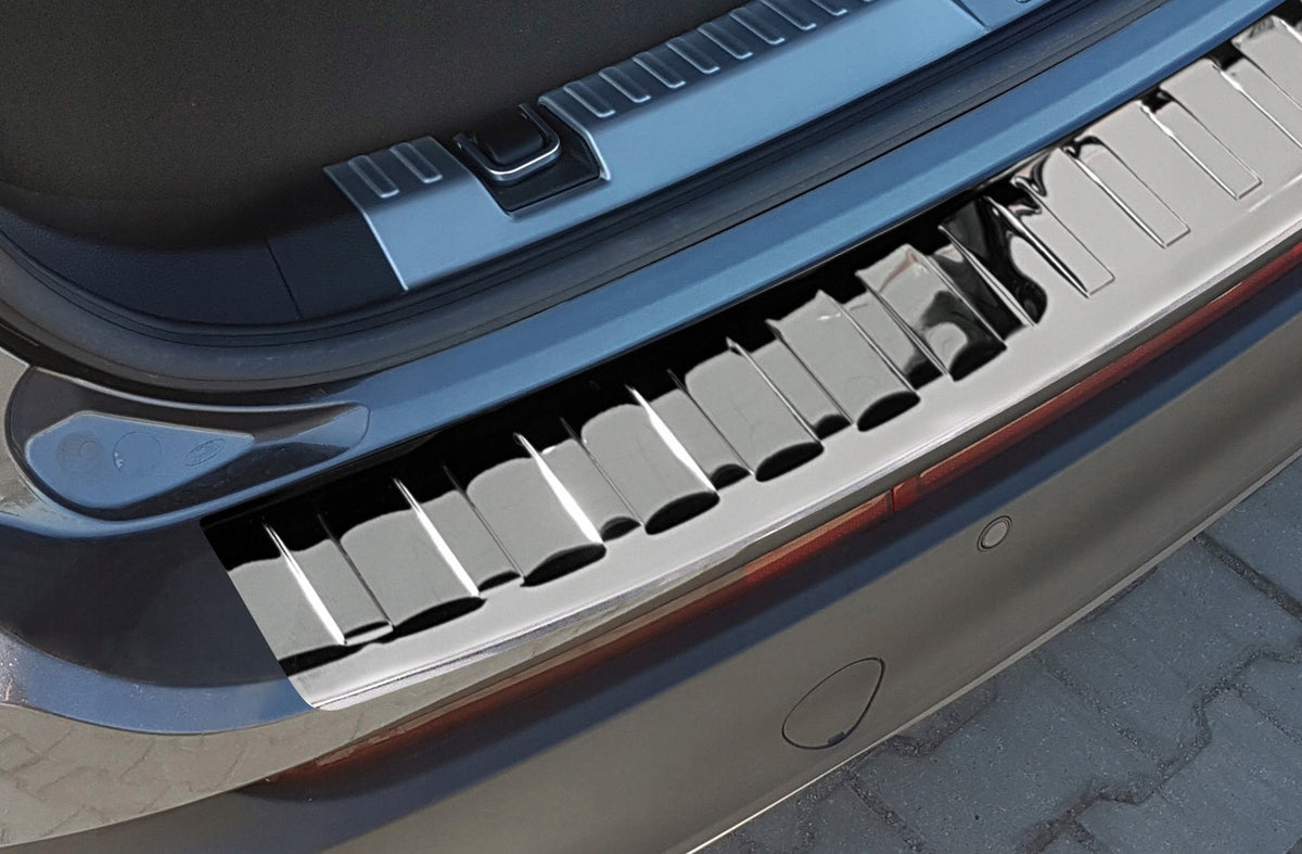 Bakfangerbeskytter Ford Edge pre-facelift / EU-versjon (2014-2018) – Rustfritt stål - detaljer