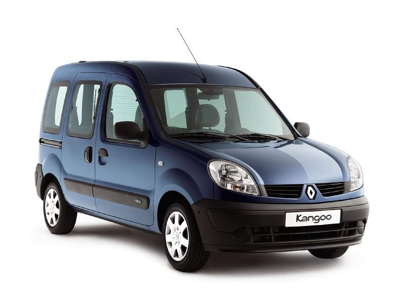 Takrails Ventshield til Renault KANGOO 2008-2021 i krom matt aluminium og ABS