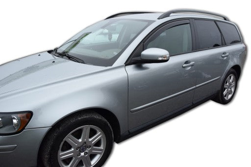 Heko vindavviser til Volvo V50 5-dørs 04/2004→ STV sett 2 stk. – PMMA Plexi