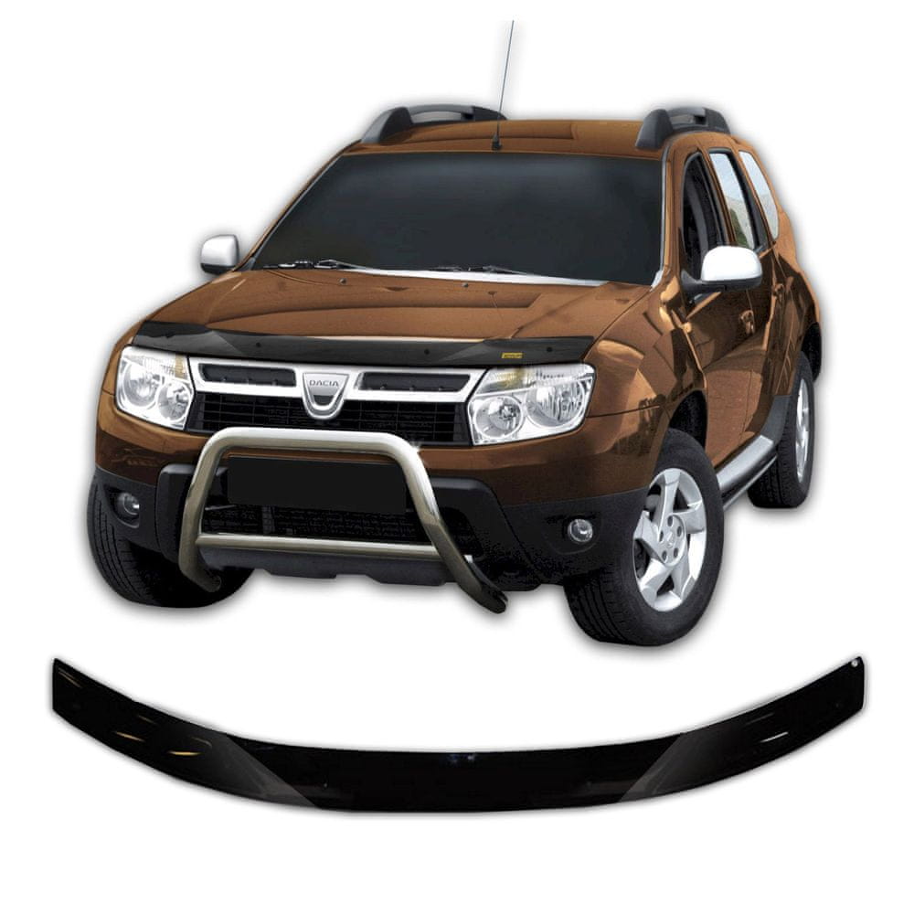 Scoutt panserbeskytter i akryl til Dacia Duster I (2010-2013), steinsprutbeskyttelse og enkel montering