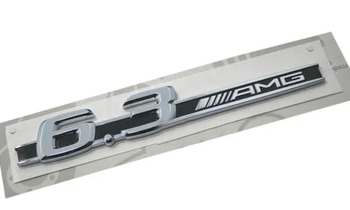 Emblem Mercedes 6.3 C (W204) Sport Chrome & Black Edition - detaljer