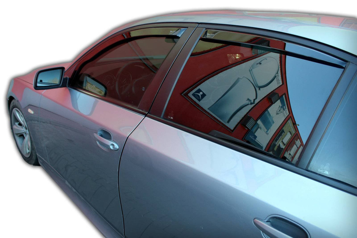 Vindavviser Bmw 5 (E60) Sedan / sett 4 stk. (2003-2010) – PMMA Plexi - detaljer
