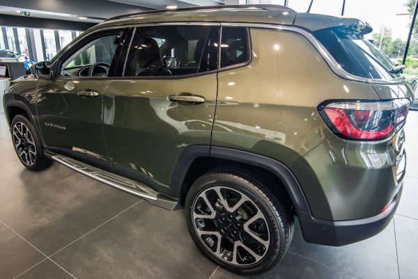 Stigtrinn Jeep Compass Ventshield (2016-) - sett bakfra